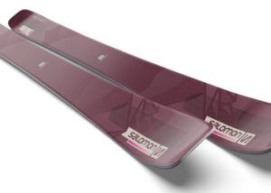 Salomon QST Lux 92 flat Bordeau / Pink