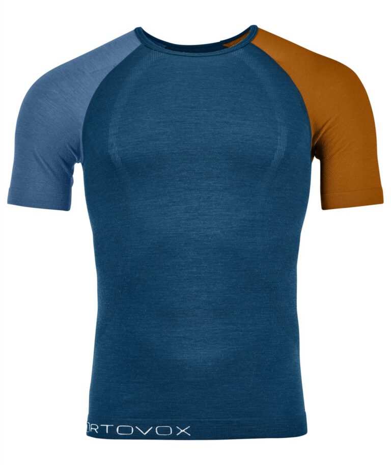 Ortovox 120 Comp Light Short Sleeve M petrol blue