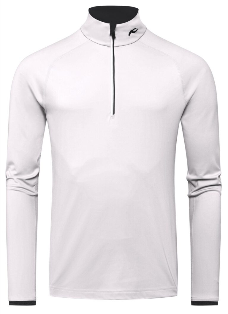 Kjus Men Feel Halfzip white/black