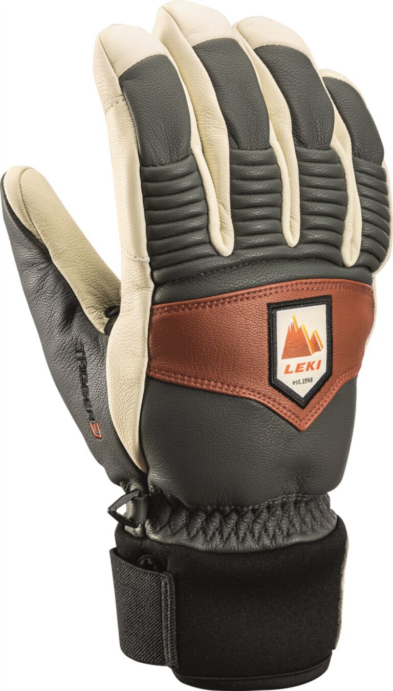 Leki HS Patrol 3D graphite-offwhite-maron