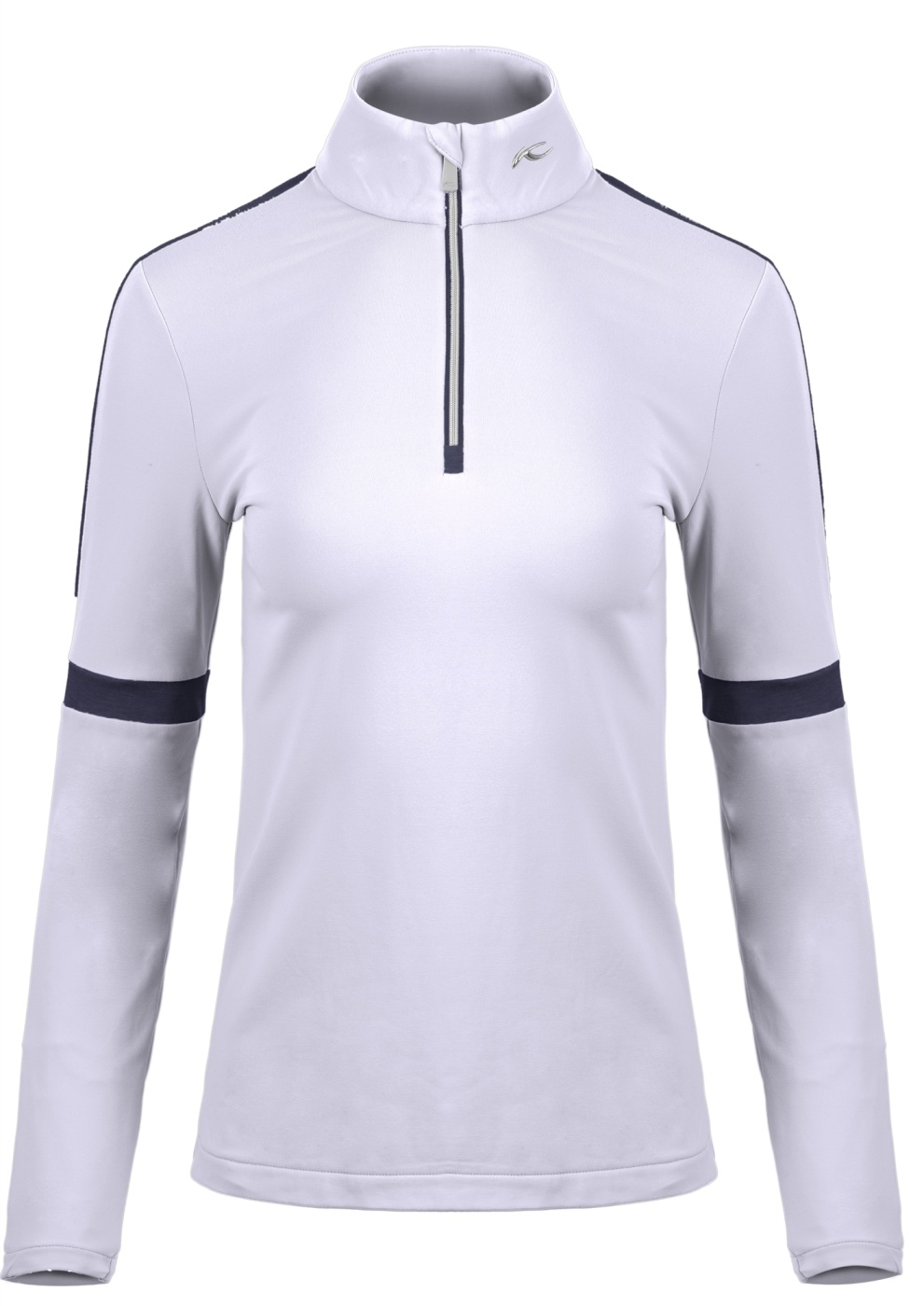Kjus Women Race Half Zip white/deep space