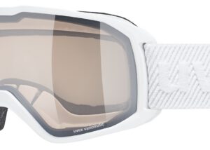 Uvex xcitd V white mat/silver-clear