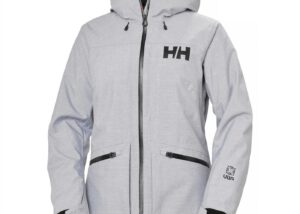 Helly Hansen W Powderqueen 3.0 Jacket grey melange