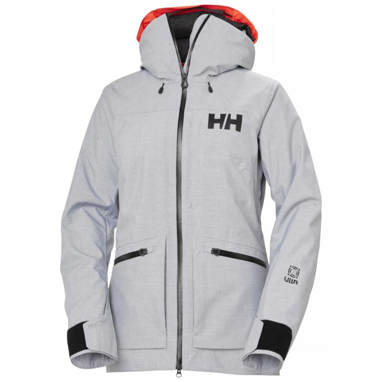 Helly Hansen W Powderqueen 3.0 Jacket grey melange