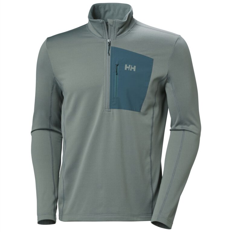 Helly Hansen Versalite 1/2 Zip Fleece grey cactus