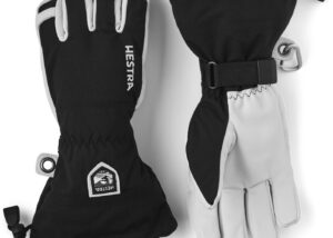 Hestra Army Leather Heli Ski 5 finger black