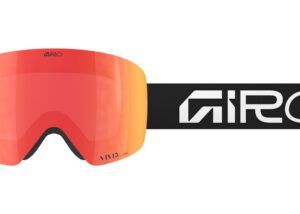 Giro Contour wordmark black/white vivid ember/infrared