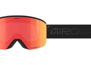 Giro Axis stacked black vivid ember/infrared