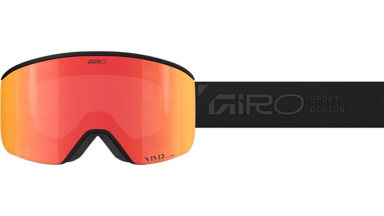 Giro Axis stacked black vivid ember/infrared