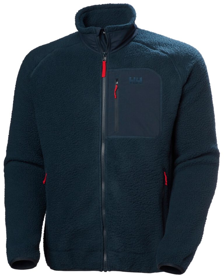 Helly Hansen Panorama Pile Fleece Block Jacket navy