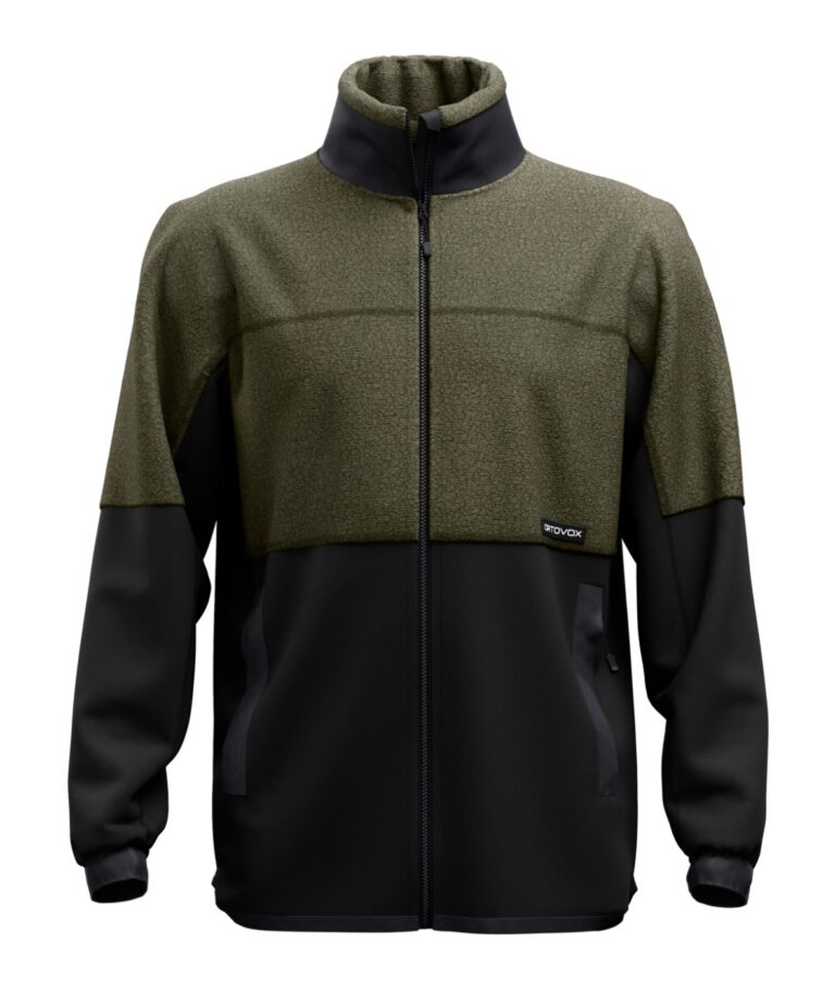 Ortovox Fleece Teddy Jacket dark wild herbs