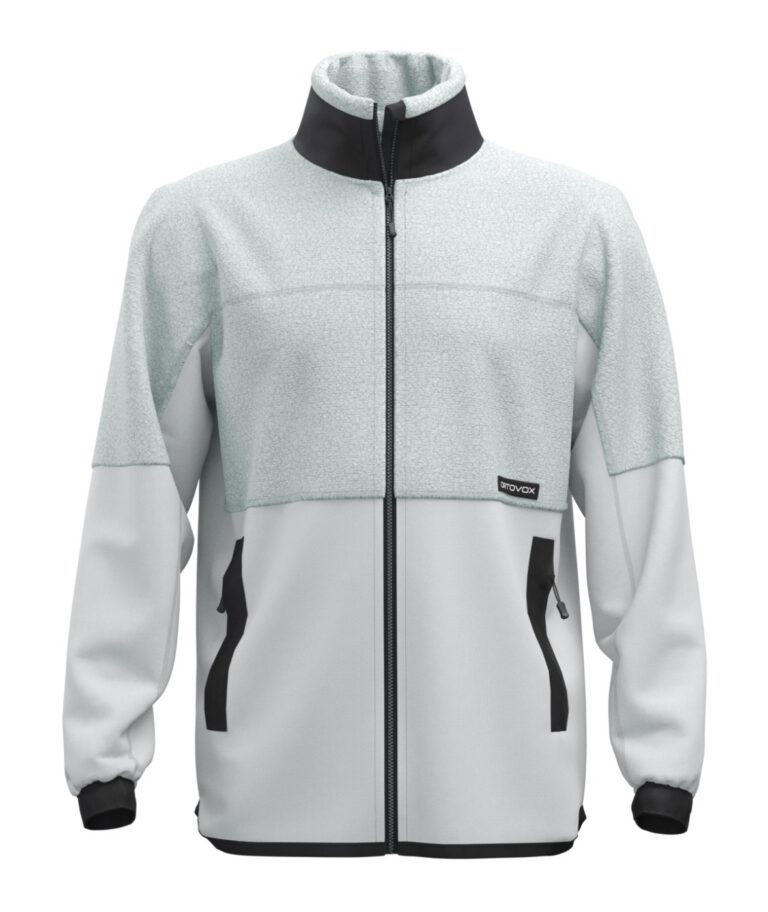 Ortovox Fleece Teddy Jacket grey ice