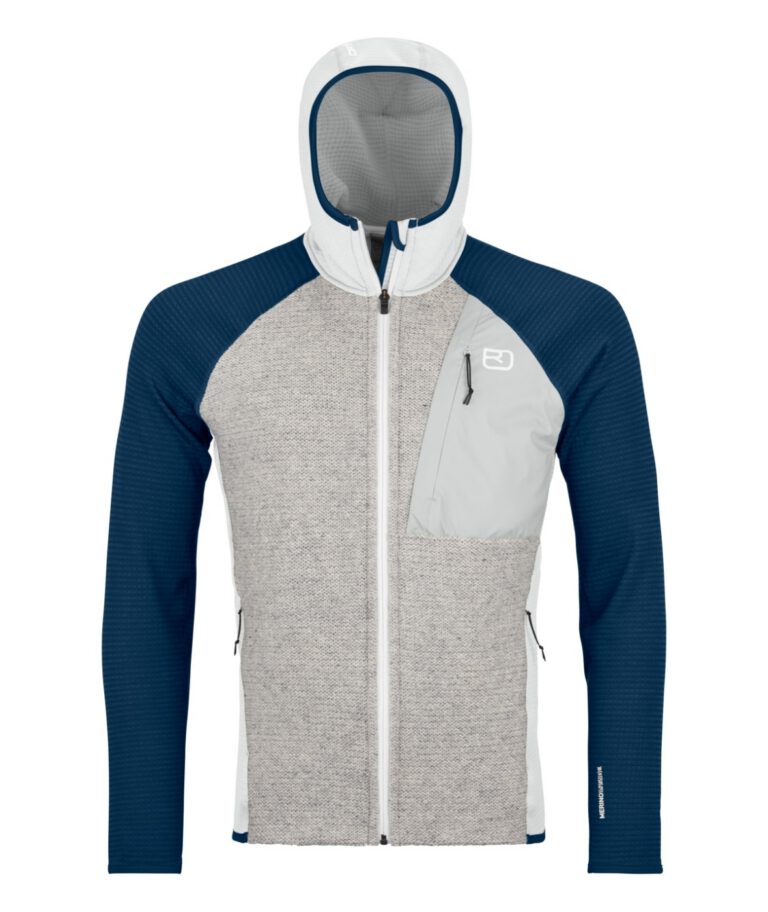 Ortovox Fleece GP Classic Knit Hoody M grey ice