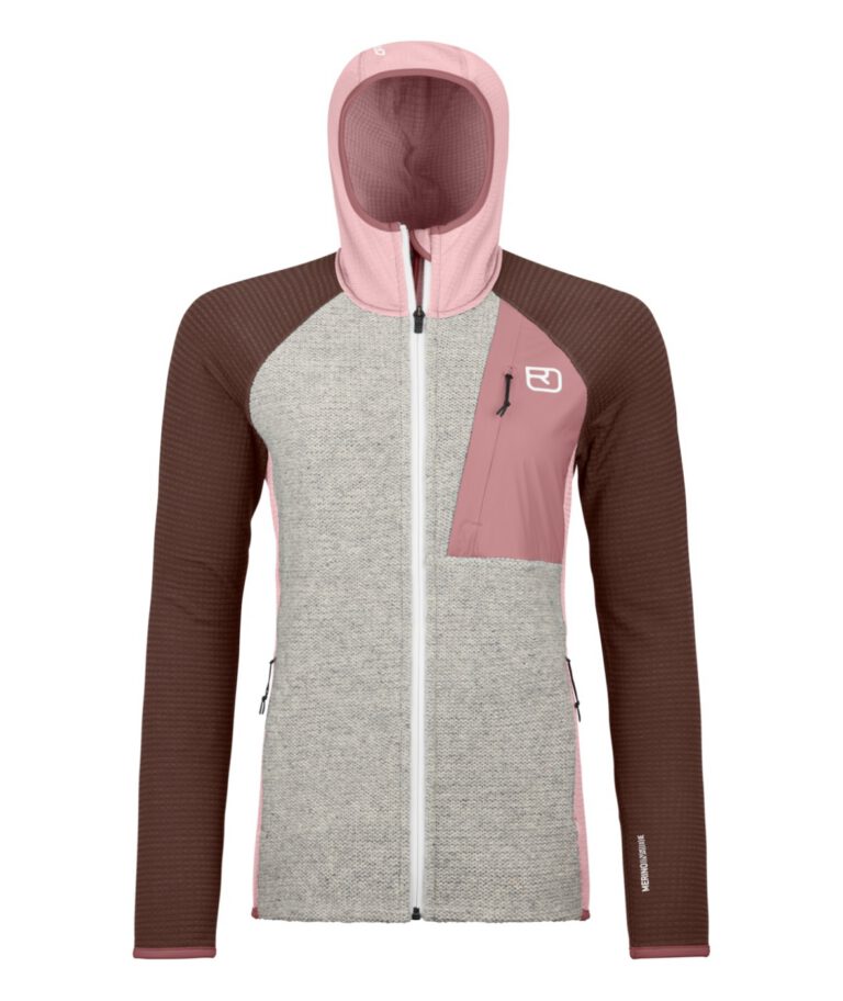 Ortovox Fleece GP Classic Knit Hoody W dawn rose