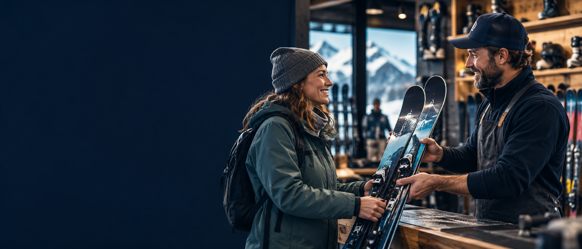Persönlicher Stammkundenservice im Ski Shop Münster